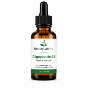 Oligopeptide-34 Peptide Solution 1 oz 30 ml by BeautyLabPro - Cosmetic Peptide Ingredient