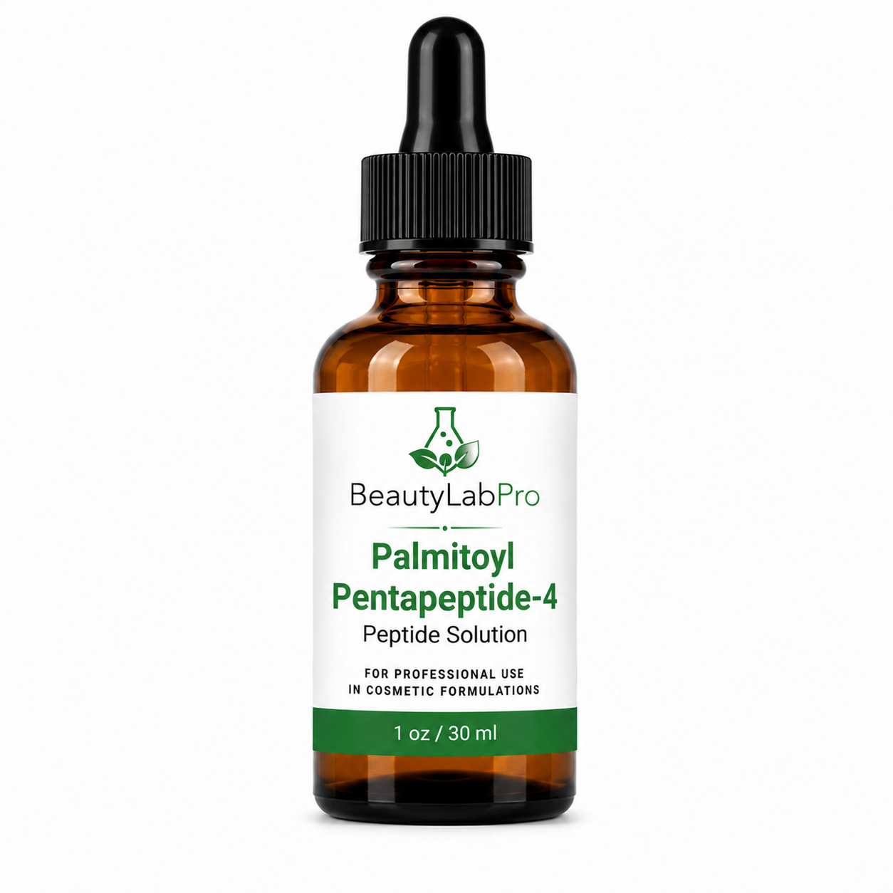 Palmitoyl Pentapeptide-4 Peptide Solution 1 oz 30 ml by BeautyLabPro - Cosmetic Peptide Ingredient