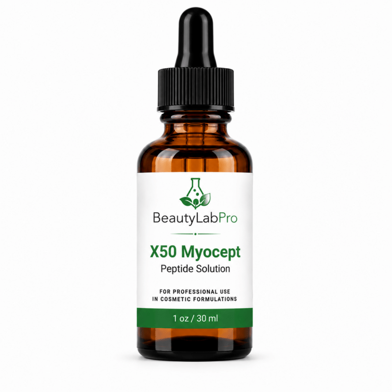 X50 Myocept Peptide Solution 1 oz 30 ml by BeautyLabPro - Cosmetic Peptide Ingredient