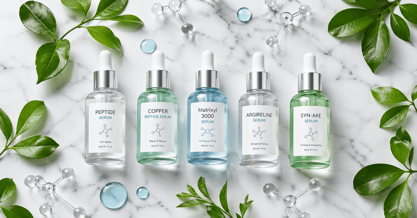 top 5 anti-aging peptide serums 2026 beautylabpro