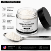 Matrixyl 3000-Type Peptide Powder open jar and cosmetic peptide powder close-up