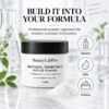 Cosmetic formulation infographic illustrating serum gel and cream formats for troubleshooting multi-active formulas