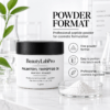 Palmitoyl Tripeptide-38 peptide powder powder format infographic by BeautyLabPro