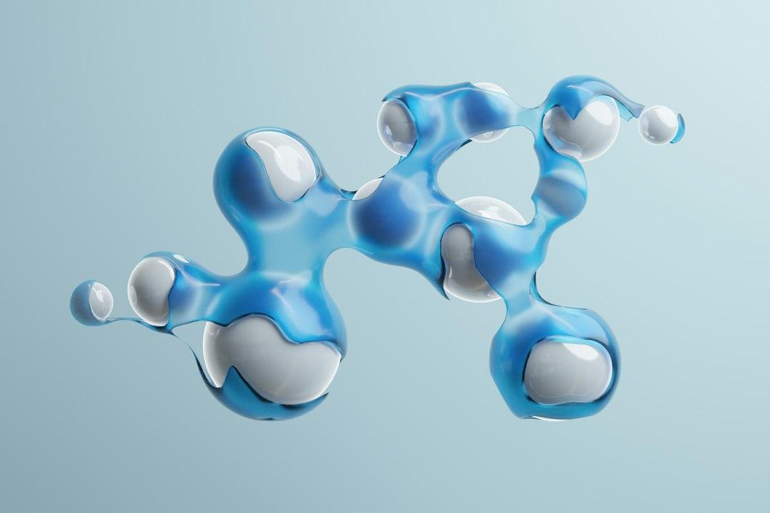 Premium abstract skincare editorial illustrating glycerin versus hyaluronic acid humectant strategy in cosmetic formulation