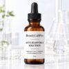 BLP Acetyl Hexapeptide-30 Peptide Solution, 1 oz amber dropper bottle close-up