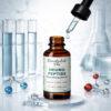 Neuro-Peptide Smoothing Serum with Argireline, SNAP-8 and Matrixyl in an amber dropper bottle by BeautyLabPro