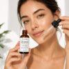 Syn-Ake Peptide Serum with Argireline and Matrixyl 3000 applied with a dropper by BeautyLabPro